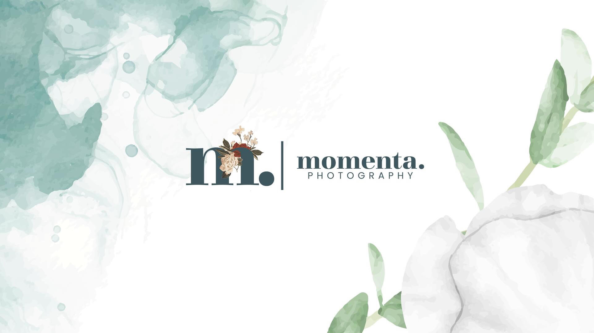 Check out the logo for Momenta, designed by Kim Moreno, a photographer in Northern Mindanao. Specializing in wedding photography, bridal photography, birthday photography, and event photography, Kim Moreno captures the essence of each moment with creativit